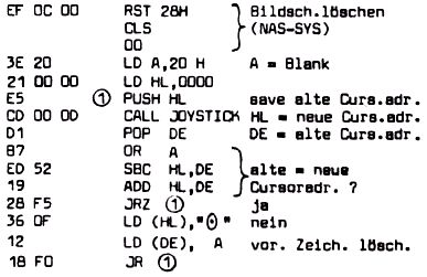 Assembler-Listing
