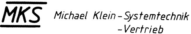 MKS &nbsp; Michael Klein - Systemtechnik 
- Vertrieb